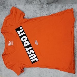 Orange Nike Top